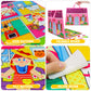 OKOOKO Dress Up House Felt Board 35PCS Double-Sided Foldable Dress Up Teaching Girls Toy Preschool Crafts Storytelling Early Lea