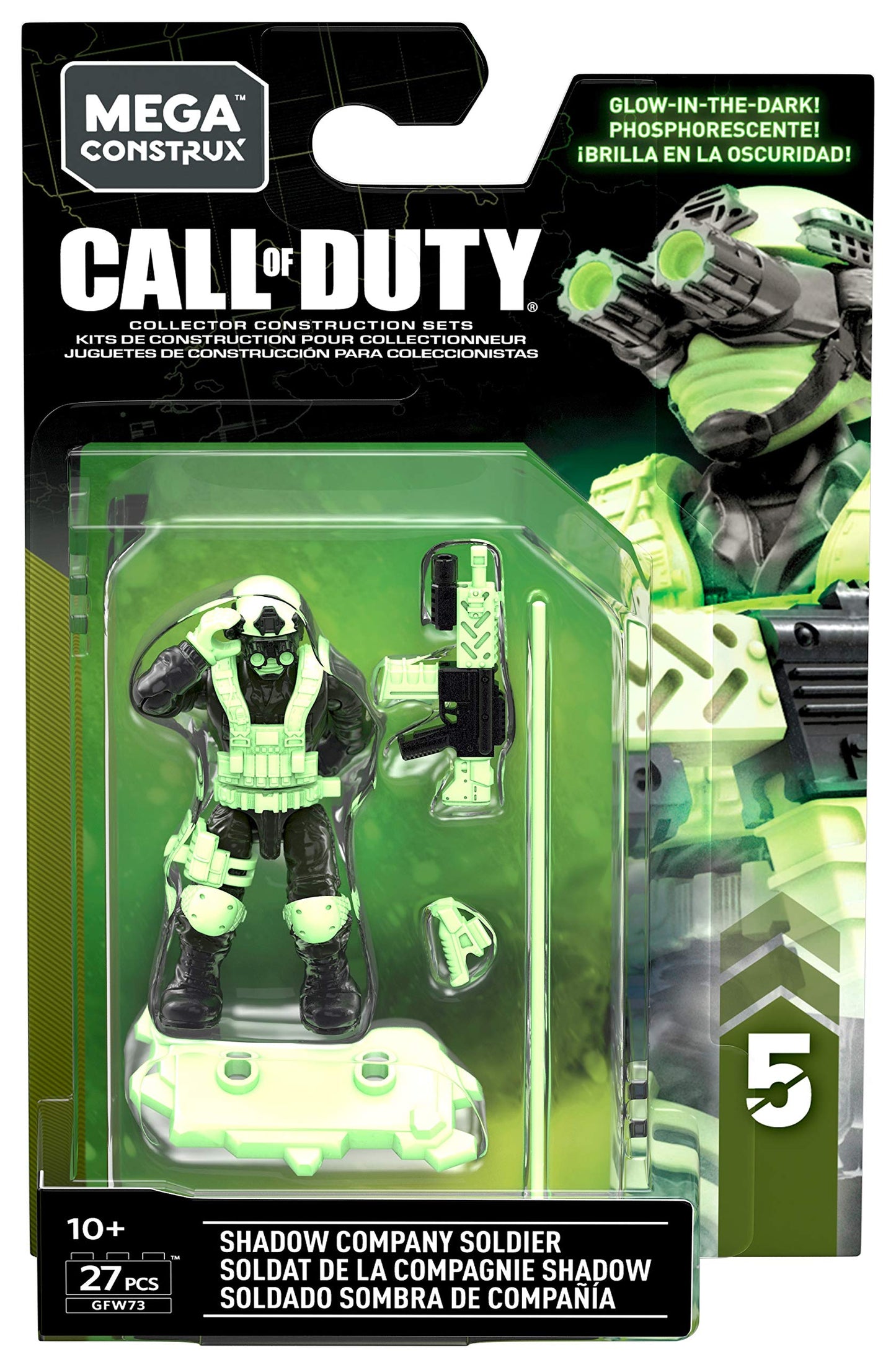 Mega Construx Call Of Duty Shadow Company Soldier