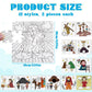 Xbaiyanr 24 Pack Christian Easter Color Your Own Jigsaw Puzzles For Kids,Jesus Easter Diy Paper Jigsaw For Jesus Sunday School C
