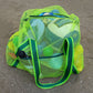 Leberna Large Beach Bag with Zipper Lightweight - Beach Toy Bag Mesh Bag for Swimming Pool Sand Toys