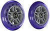 Razor Pu A Scooter Series Wheels With Bearings - Set Of 2 - Purple