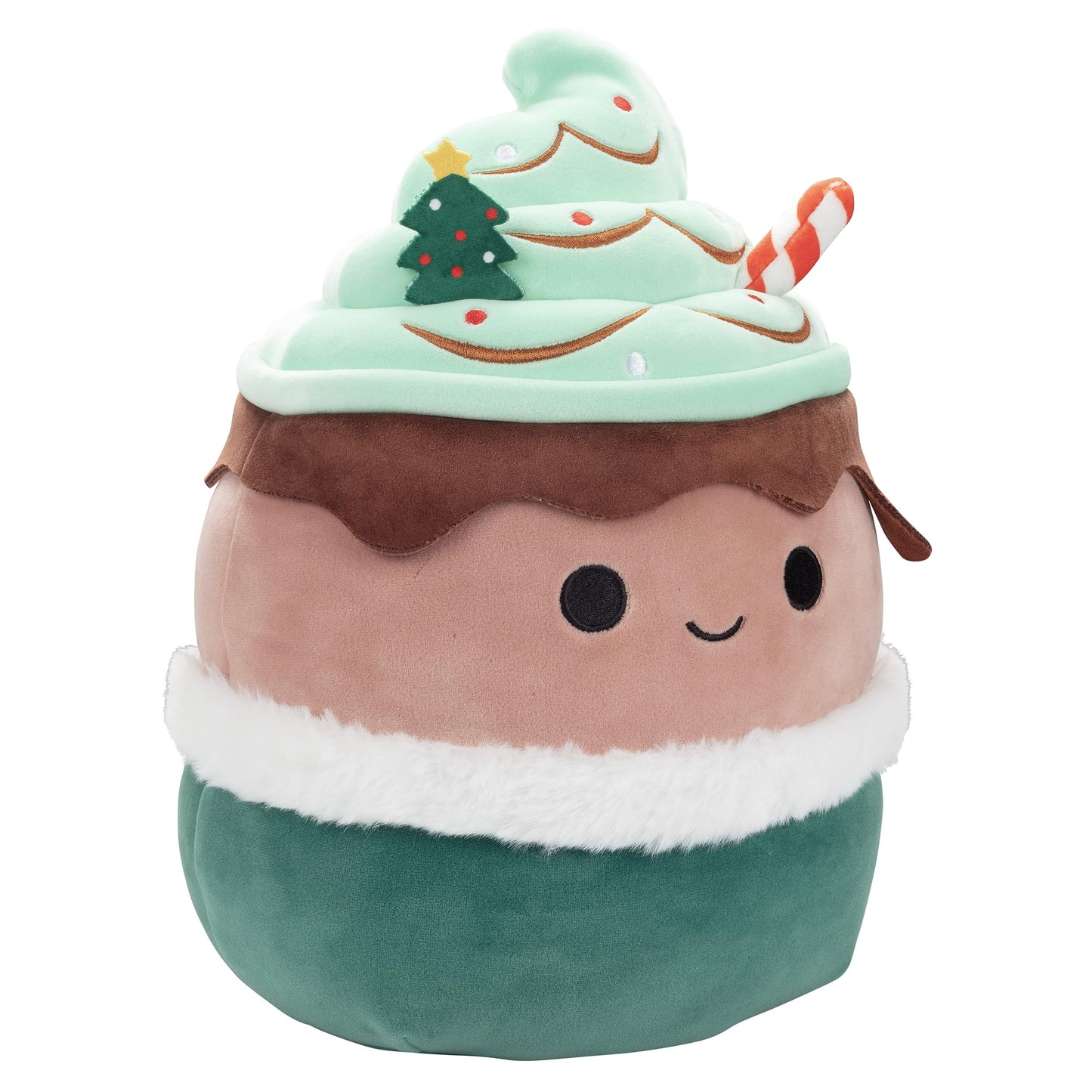 Squishmallows 10-Inch Ernesto The Espresso Mint Latte Plush Toy - Soft Green Stuffed Animal - Collectible for Kids & Girls
