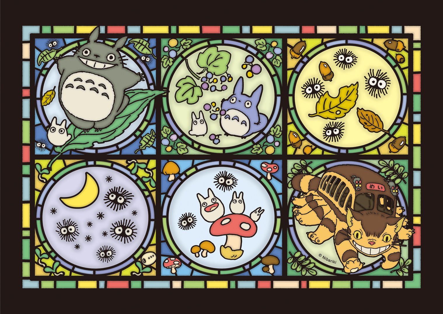 Ensky - My Neighbor Totoro - Word From The Forest Art Crystal Jigsaw Puzzle (208 Piece) (208-Ac01)