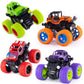 Monster Trucks Inertia Car Toys - Friction Powered Car Toys For Toddlers Kids Birthday Christmas Party Supplies Gift For Boys An