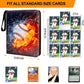 Baseball Card Binder 900 Pockets, 3 Ring Zipper Sports Trading Card With Sleeves Holder Album, Baseball Card Holder Sheets Displ