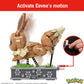 Mega Pokémon Action Figure Building Set - Motion Eevee, 1366 Pieces, Plastic, Multicolor, Model HTH71