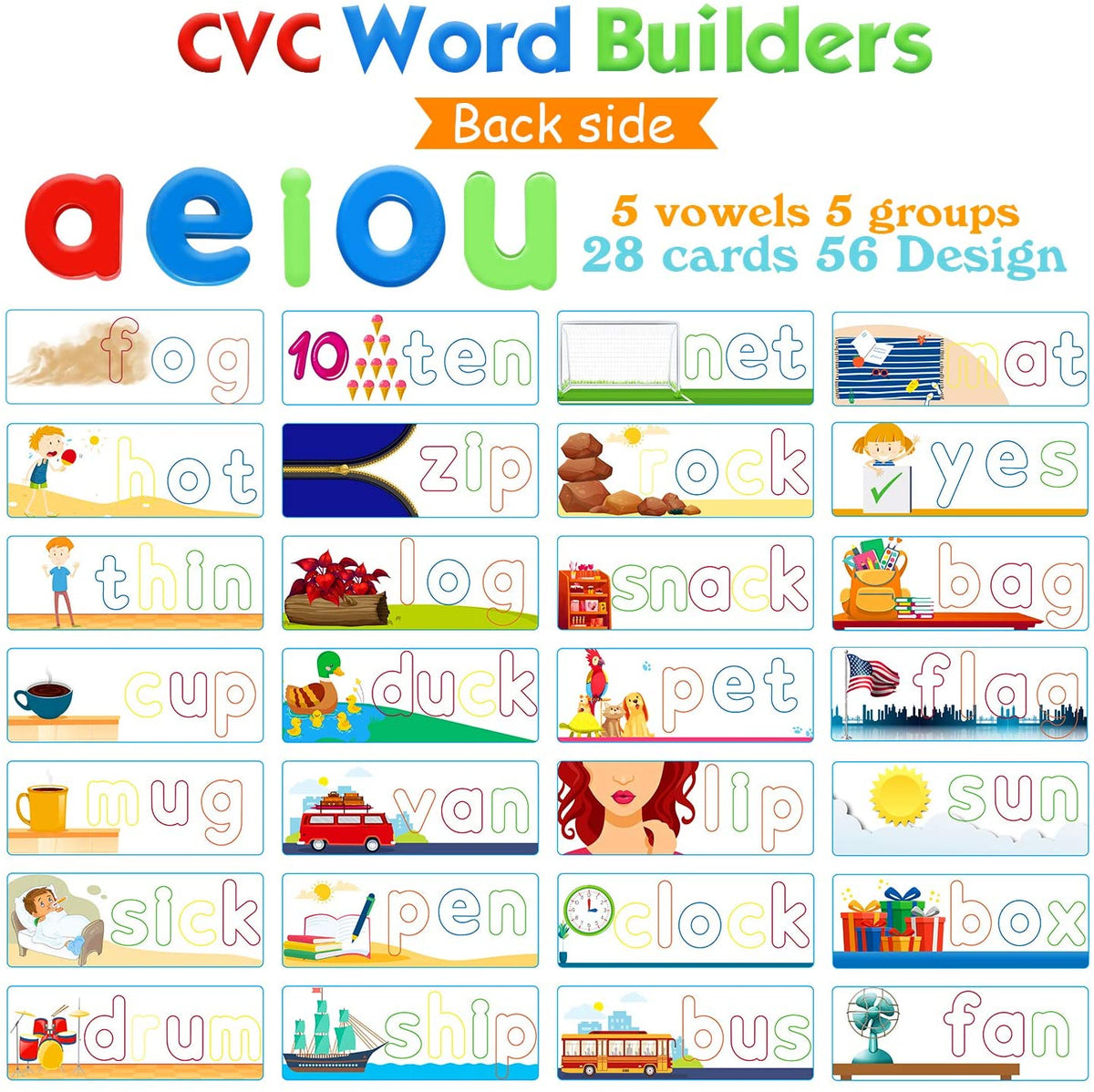 Sack of Letters Vocabulary Kids