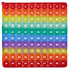 Pop-N-Teach 100 Pop It Fidget Toy Rainbow Hundreds Chart For Kids -Counting Toys - Popits For Kids - Count To 100 Numbers - 1St