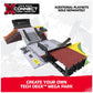 TECH DECK Quarter Bowl Ruckus X-Connect Park Creator Ramp Set - Customizable Fingerboard Toy, Ages 6+, Plastic, Model 6070358