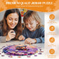 Wooden Puzzles for mature-themeds  Wooden Jigsaw Puzzles for mature-themeds  Butterfly and Moon-1 Unique Shaped Wood Puzzles mature-themed  Birthday Gifts for Friends Family Game  Home Decor (8.5 * 8.5in 100pcs)