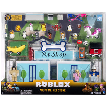Roblox Celebrity Collection Adopt Me Pet Store Deluxe Playset - Includes Exclusive Virtual Item - One Size - Model ROG0178