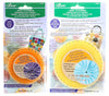Clover Needlecraft Bundle Of Two (2) Quick Yo-Yo Makers: Large (Makes 1.75' Yo-Yos), And Extra Large (Makes 2-3/8' Yo-Yos)