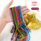 72 PCS Mardi Gras Beads Bulk, 33 Inch 7 mm Party Beads for Mardi Gras Party, Christmas Party, St. Patrick's Day, Party Favors, T