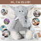 Family Framework Ellie Warming Plush - Microwavable Lavender Aromatherapy Stuffed Animal - Heatable & Coolable