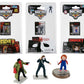 Worlds Smallest Universal Studios Horror Micro Action Figures 3-Pack (Chucky, Michael Myers, And Hellboy)