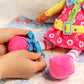 Snuggle Stuffs Sugar Snap Plush Learn to Dress Doll for Toddlers - 15 - Doll for 2 Year Old Girl - Montessori Doll