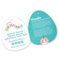 Squishmallows Original Plush 12-Inch Maudie Pink Donkey - Soft Polyester Toy with White Fuzzy Belly, Model SQCR05551