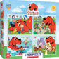 Cliffordf 4-Pack Kids Puzzles