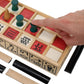 We Games Senet Egyptian Board Game – Handcrafted Solid Wood Senet Set For Historical Education, Cultural Appreciation & Strategy – Ancient Game For Family & Friends