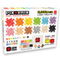 Pix Brix Pixel Art Puzzle Bricks - 6 000 Piece Pixel Art Container  12 Color Light Palette - Interlocking Building Bricks  Create 2D and 3D Builds Without Water or Glue - Stem Toys  Ages 6 Plus