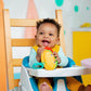 Bright Starts Say Cheeseburger On The Go Teether Activity And Stroller Toy, Baby Teething Toy, Bpa Free, Unisex, 3 Months+