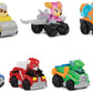 Paw Patrol Super Patrol Movie Set - 7 Racers PUP Squad Toy - Multicolored Plastic Figures for Children 3 Years and Up