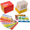 Spedemy Spanish Flash Cards For Adults, Kids - Spanish Vocabulary Flashcards With Pictures, English Meaning, Spanish Pronunciation - 276 Cards, 720 Words, 47 Categories - Alphabet Chart For Beginners