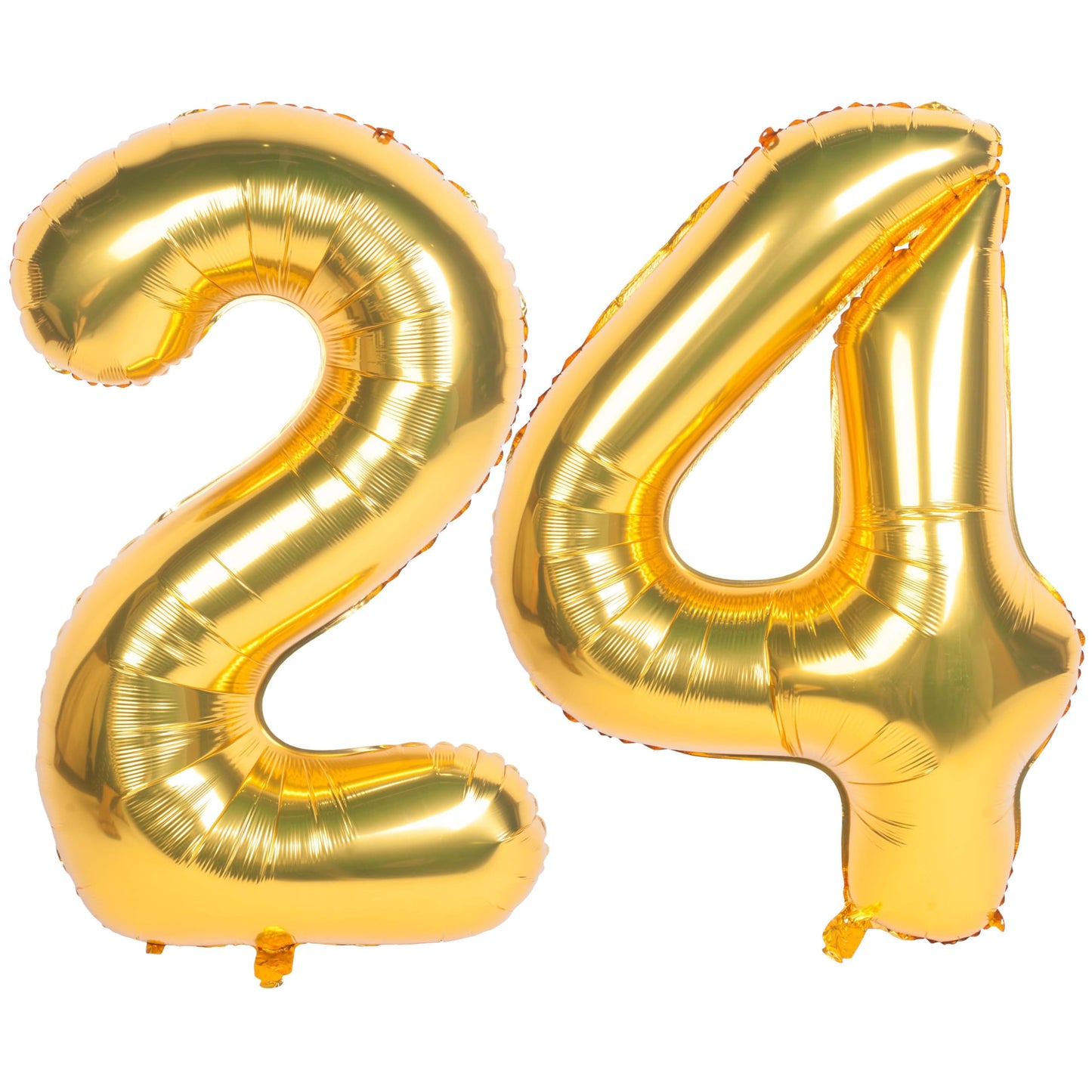 40 Inch Gold Number Balloons Helium Foil Mylar Balloon Birthday Party Banquet Decoration 24
