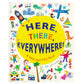 C.R. Gibson Gibby & Libby Here, There And Everywhere Seek And Find Book