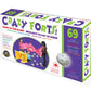 Everest Toys Crazy Forts - 69 Piece Glow In The Dark Fort Building Kit For Kids 5, 6, 7, 8 - Buildable Indoor/Outdoor Kids Diy Stem Toys - 1 Box, 69Pcs
