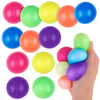 Expressions 12Pc Value Pack - Squeeze Balls In Assorted Neon Colors - Fidget Toy Stress Balls For Adults And Kids - Anxiety Reli
