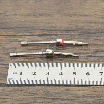 RCAWD 2X 40Cr-Mo Steel Front Cvd Drive Shaft Axle for Brushless/Brushed Power Axial 1-24 Scx24 Crawlers
