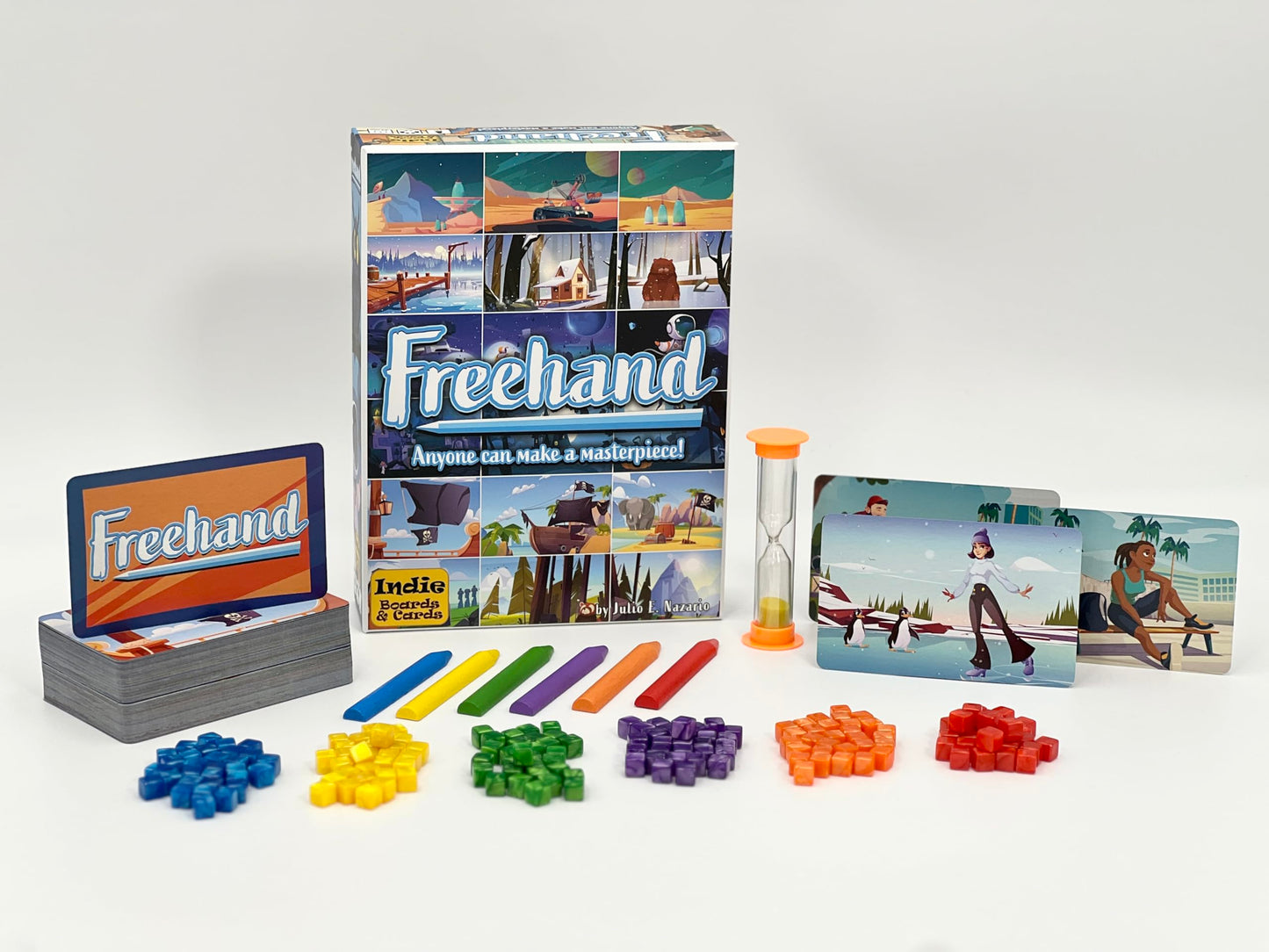 Freehand By Indie Boards & Cards, Party Board Game