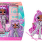 L.O.L. Surprise! Tweens Winter Snow Dummy Doll - Snow Purple with Colour-Changing Skis and 10+ Frosted Outfits and Accessories, 