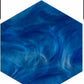 C4Labs Resource Tokens | 90pc Acrylic Game Tokens | 30 of Each Color (Red, Violet, Blue) | Hexagon | Symphony Collection