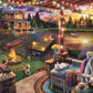 White Mountain Puzzles - Summer Evening - 500 Piece Jigsaw Puzzle
