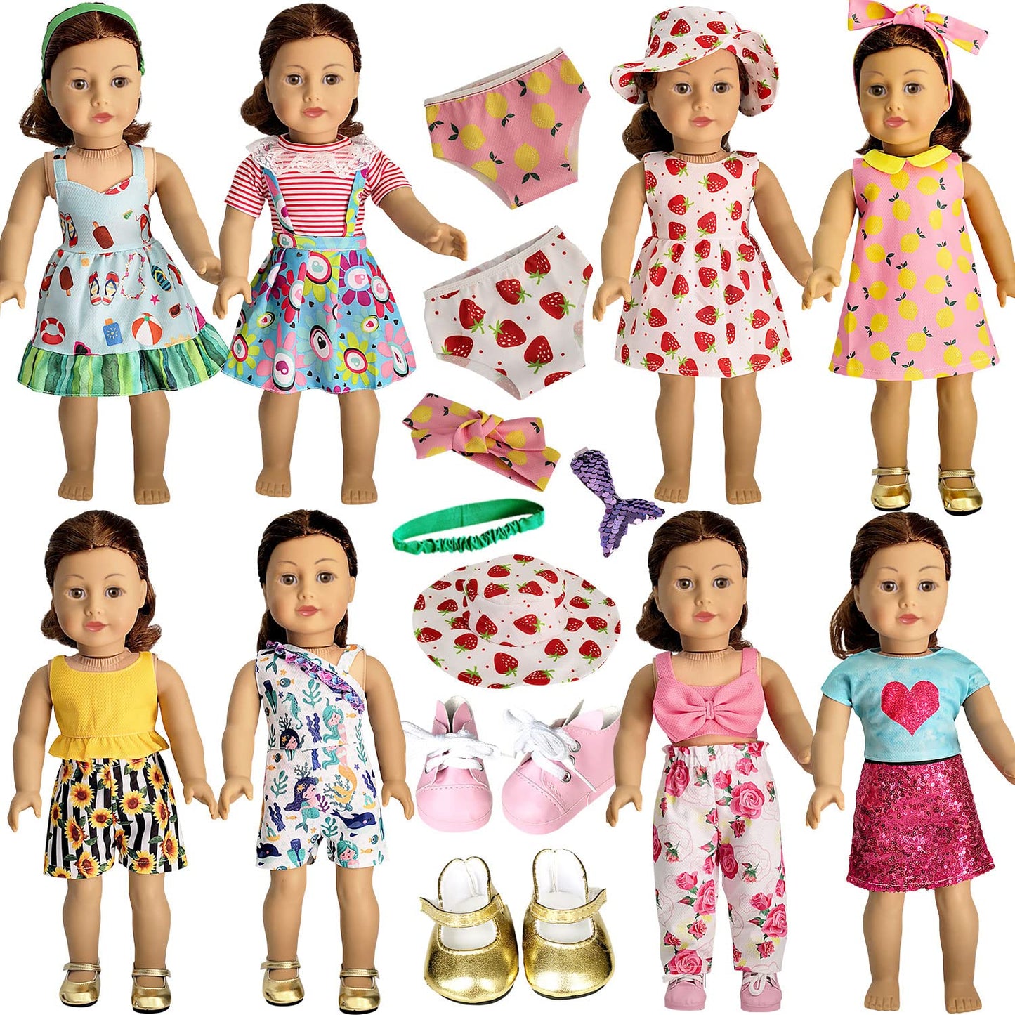 Swimways Gabby'S Dollhouse Dive Characters 3-Pack, Swimming Pool Accessories & Kids Pool Toys, Pool Party Supplies & Water Toys