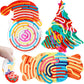 3Pcs Christmas Sensory Activity Board, Fidget Sensory Toys For Kids Adults, Duble Sided Design Kids Busy Board With Christmas Tree, Candy And Christmas Hats, Calm Down Fidget Toy For Stress Relief