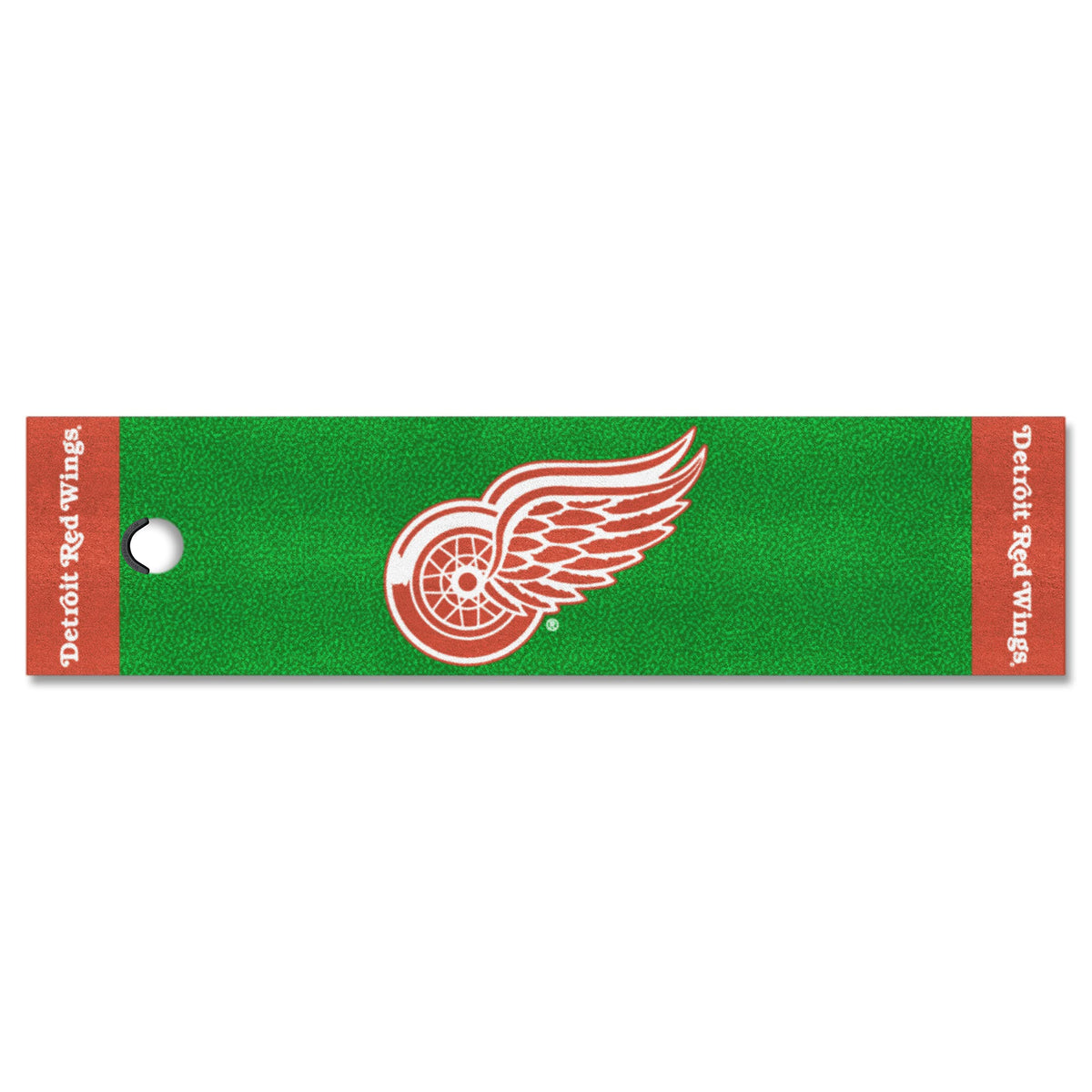 FANMATS 10381 Detroit Red Wings Putting Green Mat - 1.5ft. x 6ft.