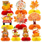 DTOFOOT Fall Party Decorations,10 Pcs Fall Table Decorations Centerpieces Fall Table Centerpieces for Thanksgiving Table Decor F
