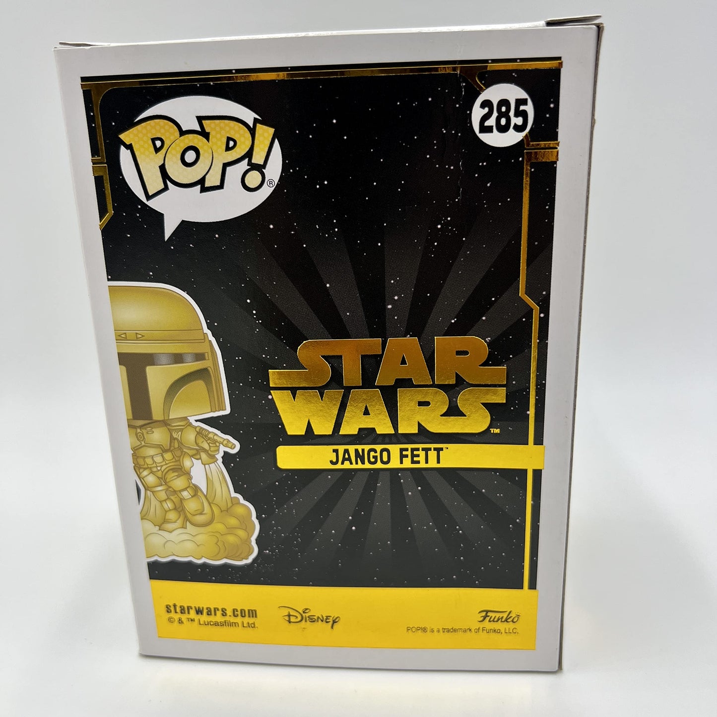 Funko limited availability POP Star Wars: Jango Fett (Gold Metallic)