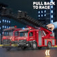 Beby Buty Toddlers Toys for Ages 3-5, Fire Truck with Ladder Toys for Toddlers Boys Girls, Lights & Realistic Sounds, Fire Truck