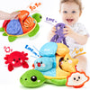 Hahaland Baby Toys For Babies 6-12 Months - Baby Toys Stuffed Animals Soft Crinkle Sensory Toys For 0-6 6-12 Months Old Toddlers 1 Year Old Boy Birthday Gift For Baby Boys Girs Toy