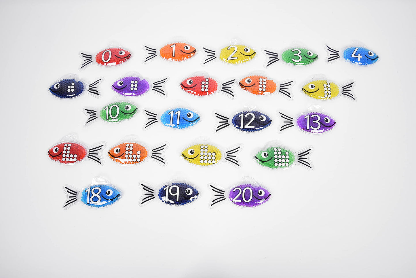 Rainbow Gel Number Fish