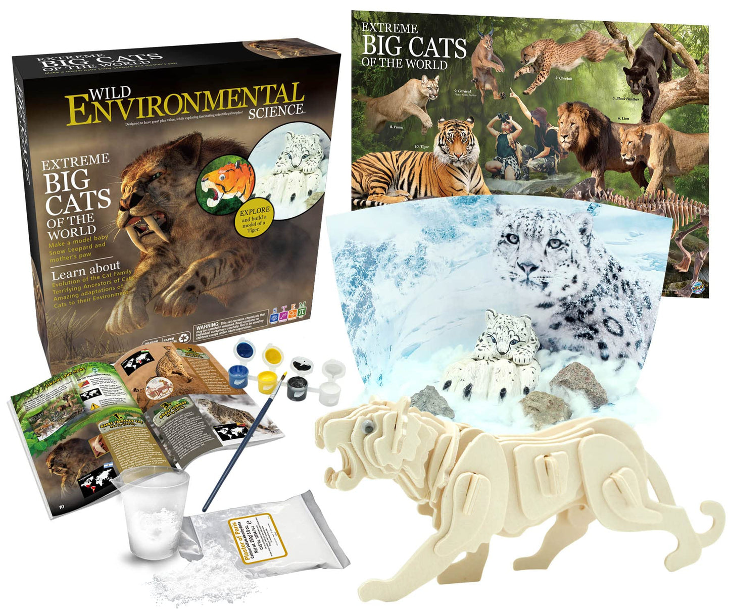 Extreme Science Kit Big Cats Of The
