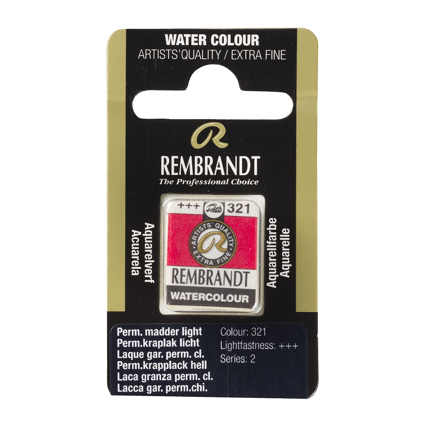 Rembrandt Watercolour Pan Permanent madder light 321 (05863211)