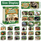 Gisgfim 50 Pairs Memory Matching Game Wild Animals Concentration Memory Card Matching Games