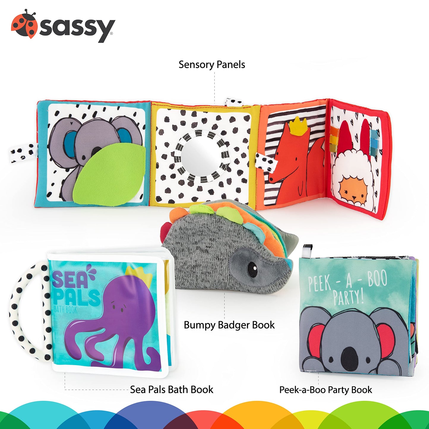 Sassy Rookie Books Baby Box - 2+ Months