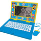 LEXiBOOK - Paw Patrol - Bilingual and Educational Laptop English/Spanish - Toy for Children, 170 Activities to Learn, Play Games