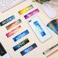 Crtiin 100 Pack Sensory Strips Anxiety Stickers Adhesive Textured Rough Sensory Stickers Calm Stickers Breath Stickers Tactile F